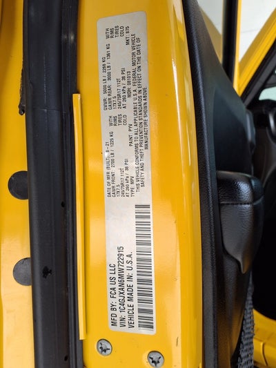 2021 Jeep Wrangler Sport S