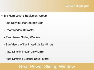 2022 RAM 1500 Big Horn