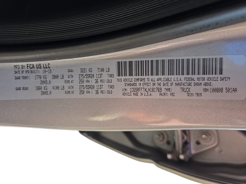 2020 RAM 1500 Big Horn