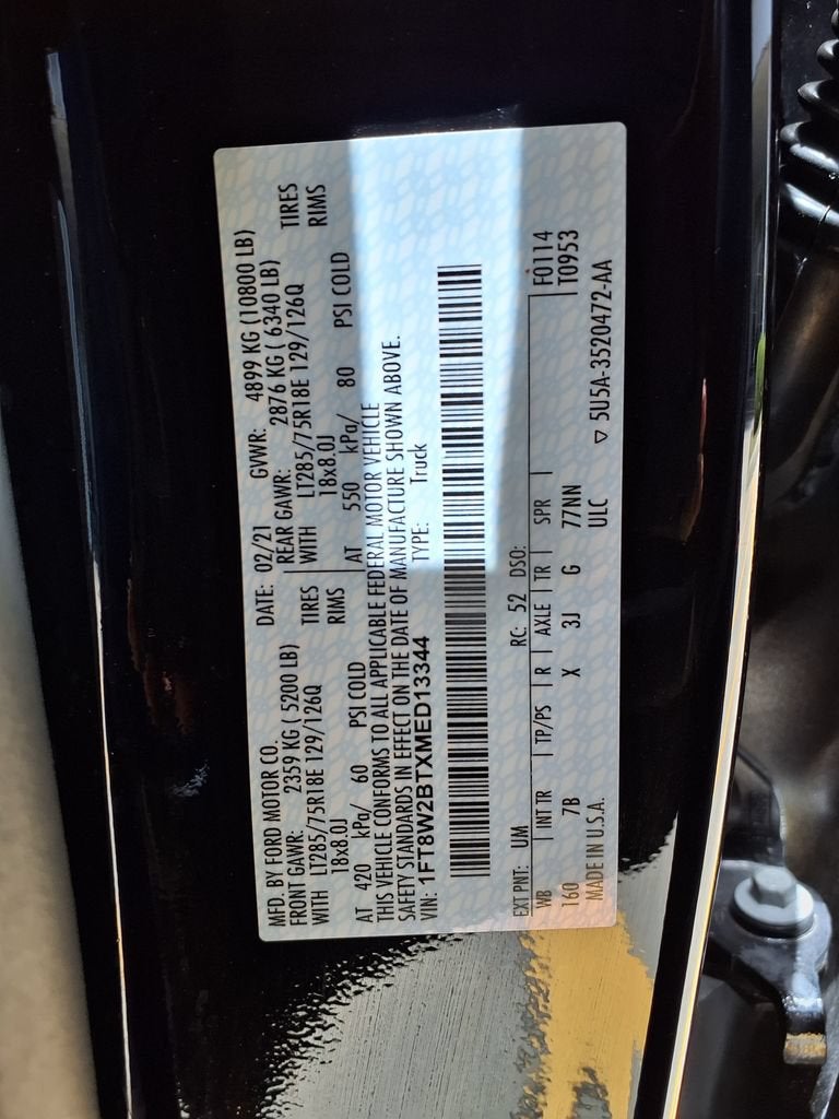 2021 Ford Super Duty F-250 SRW XL