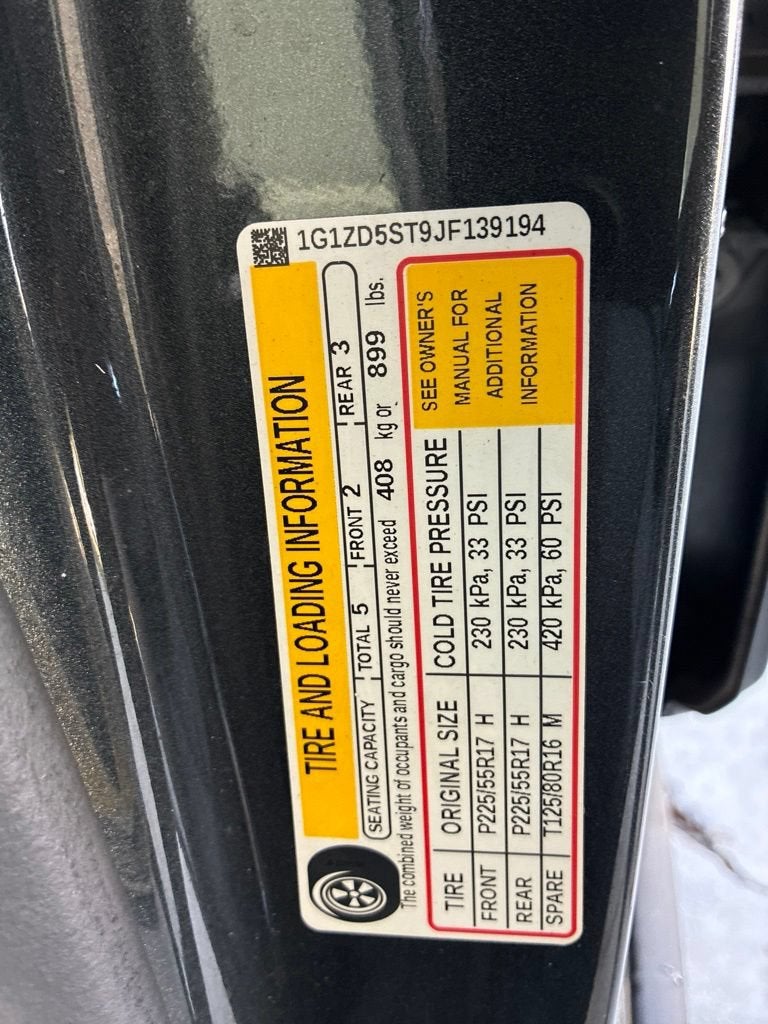 2018 Chevrolet Malibu LT