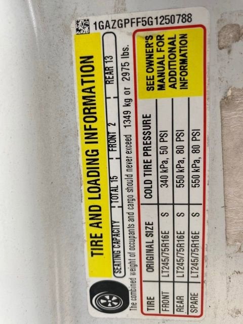 2016 Chevrolet Express Passenger 3500 LT