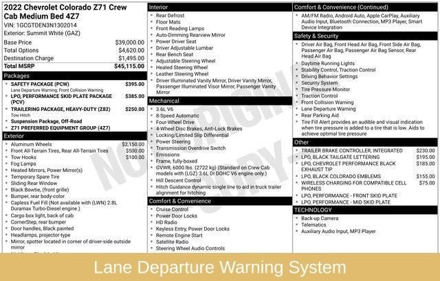 2022 Chevrolet Colorado Z71