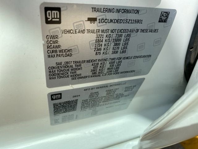 2025 Chevrolet Silverado 1500 LT