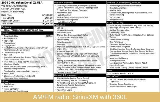 2024 GMC Yukon XL Denali