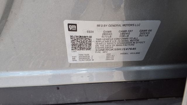 2024 Chevrolet Traverse LT