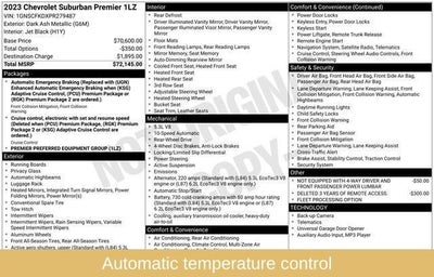 2023 Chevrolet Suburban Premier