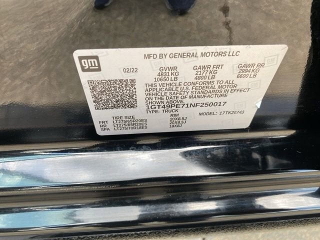 2022 GMC Sierra 2500 HD AT4