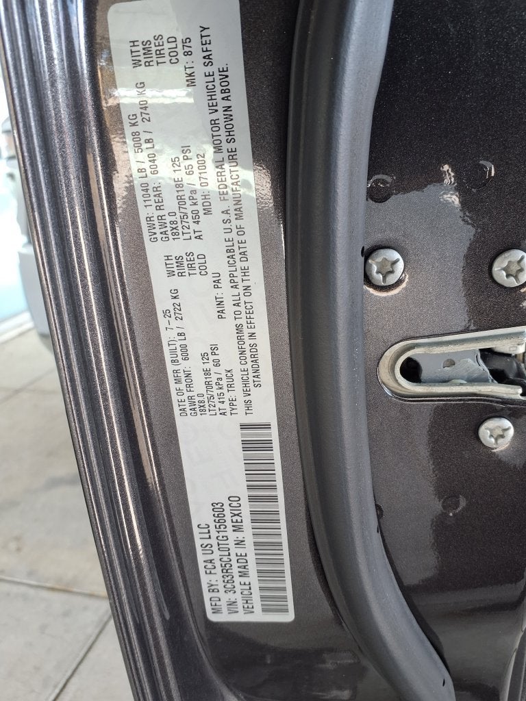 2026 RAM 2500 Tradesman