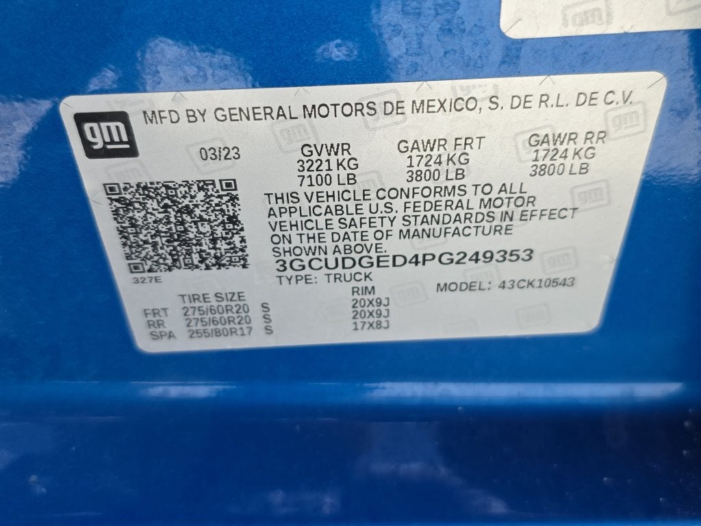 2023 Chevrolet Silverado 1500 LTZ
