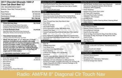 2017 Chevrolet Silverado 1500 LT