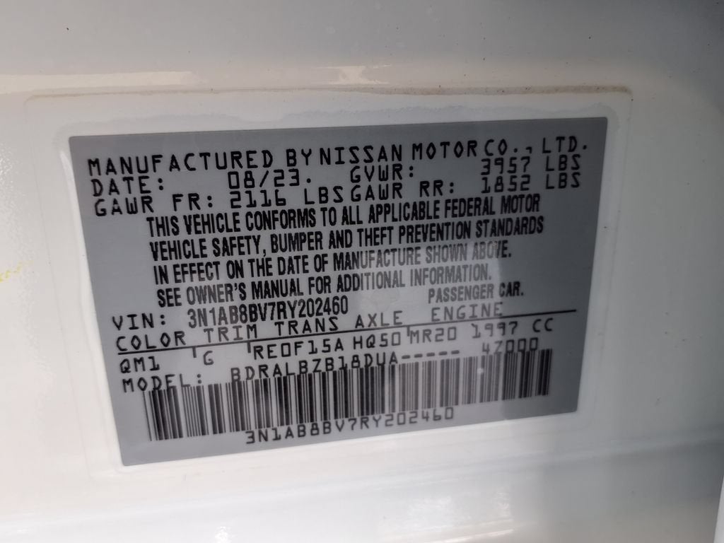 2024 Nissan Sentra S
