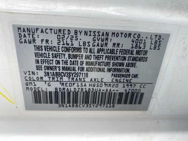 2025 Nissan Sentra SV