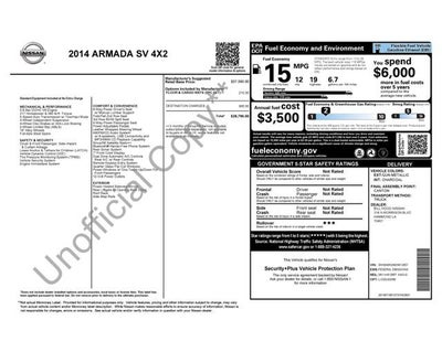 2014 Nissan Armada SV