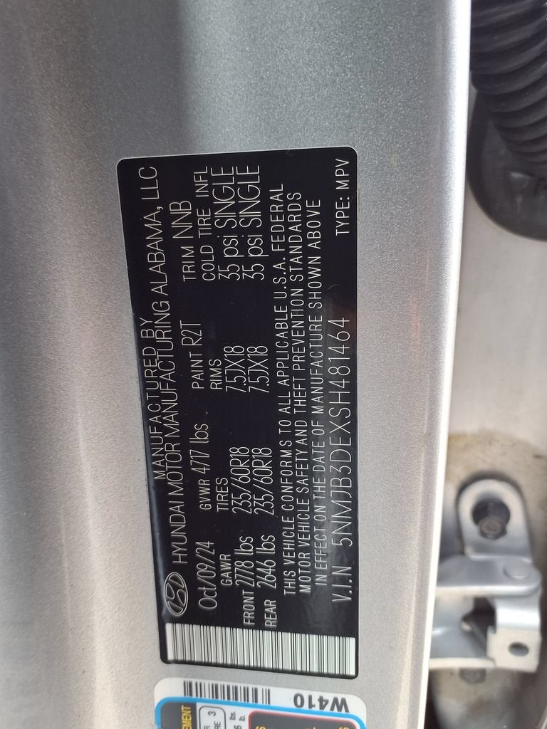 2025 Hyundai TUCSON SEL