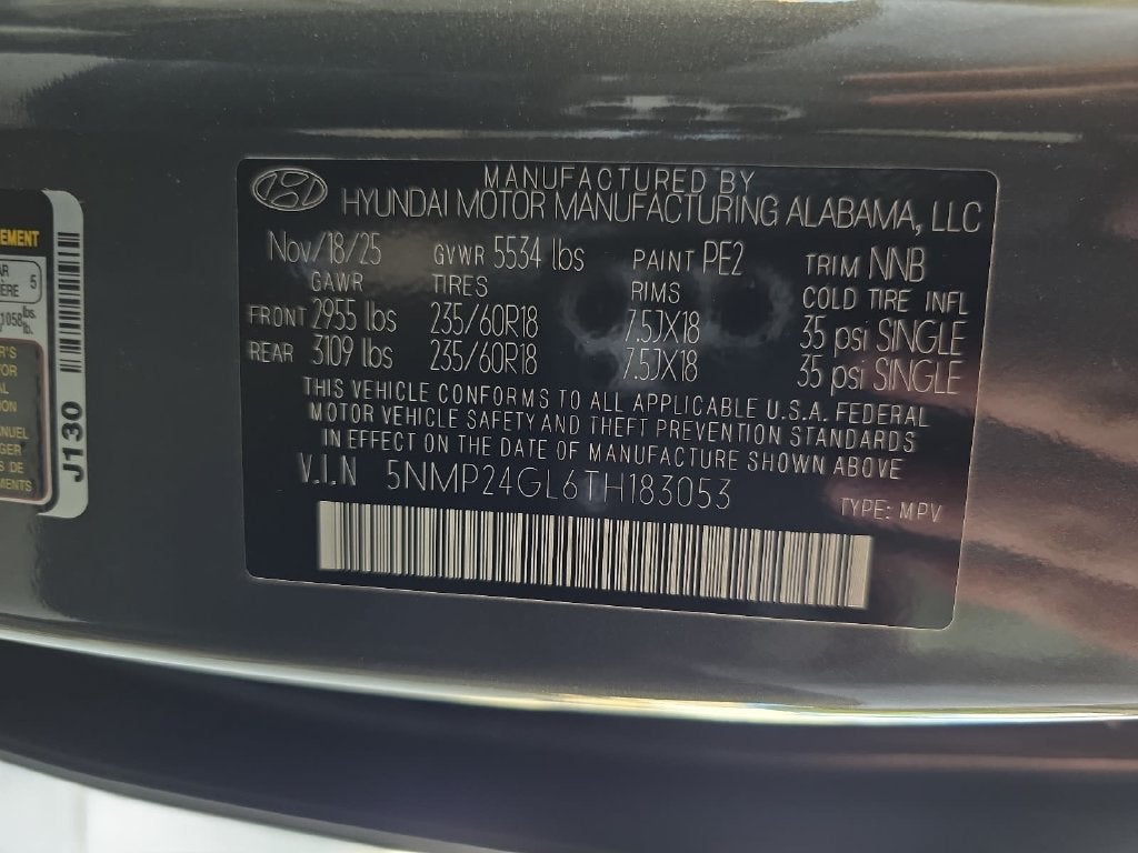2026 Hyundai SANTA FE SEL