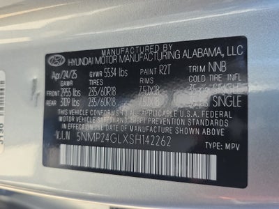 2025 Hyundai SANTA FE SEL