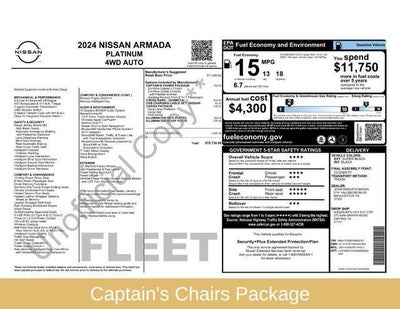 2024 Nissan Armada Platinum