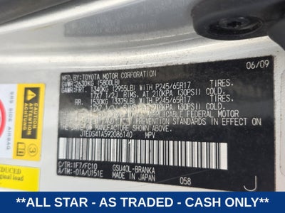 2009 Toyota Highlander Base