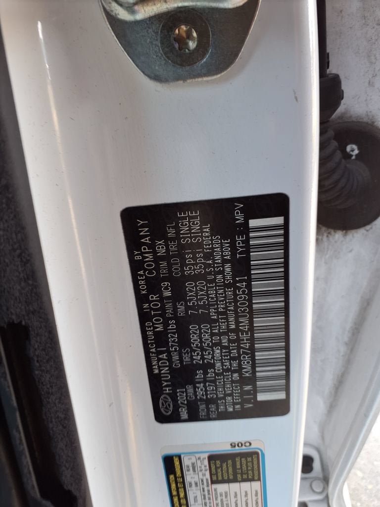 2021 Hyundai PALISADE Calligraphy