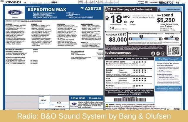 2024 Ford Expedition Max Limited