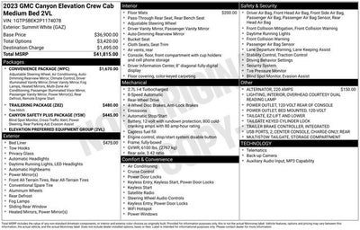 2023 GMC Canyon Elevation