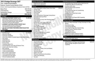 2013 Dodge Durango SXT