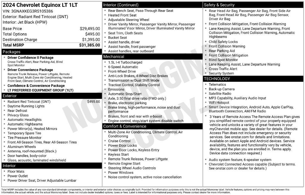 2024 Chevrolet Equinox LT