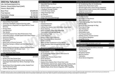 2022 Kia Telluride S