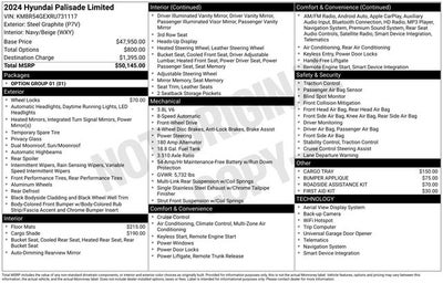2024 Hyundai PALISADE Limited
