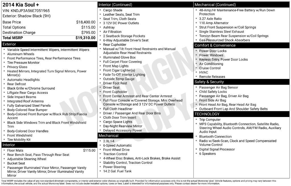 2014 Kia Soul Plus