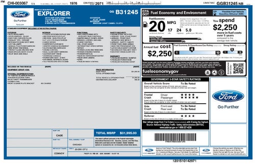2016 Ford Explorer Base