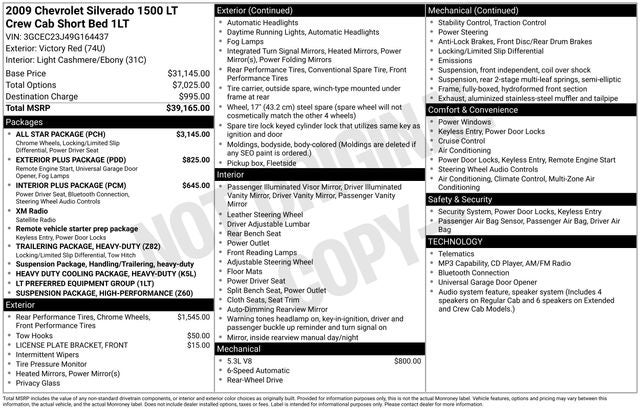 2009 Chevrolet Silverado 1500 LT