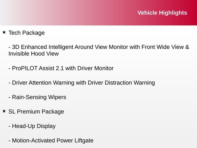 2025 Nissan Rogue SL