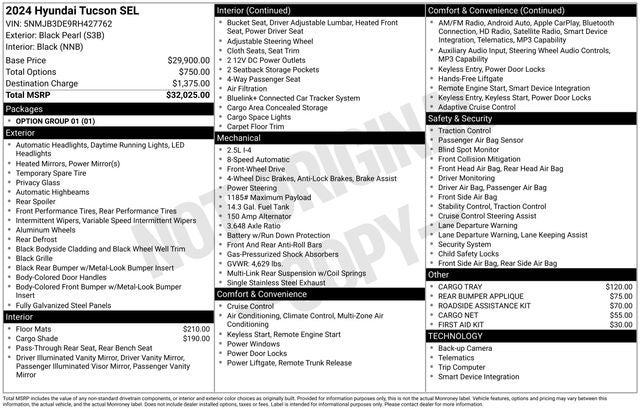 2024 Hyundai TUCSON SEL