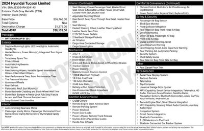 2024 Hyundai TUCSON Limited