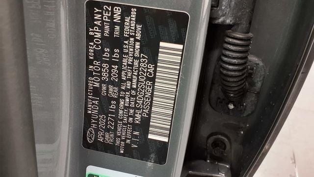 2025 Hyundai ELANTRA SEL Convenience