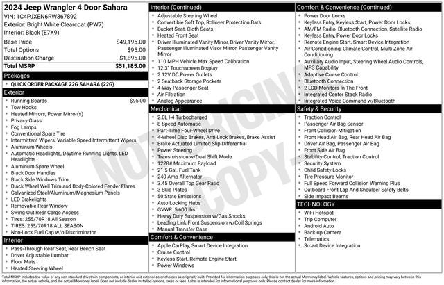 2024 Jeep Wrangler Sahara