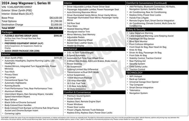 2024 Jeep Wagoneer L Series III