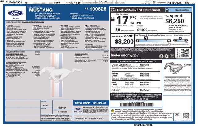 2024 Ford Mustang GT Premium