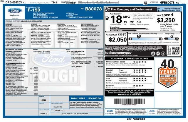 2017 Ford F-150 Lariat