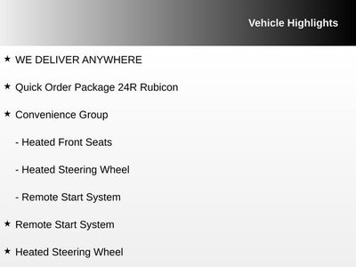 2024 Jeep Wrangler Rubicon