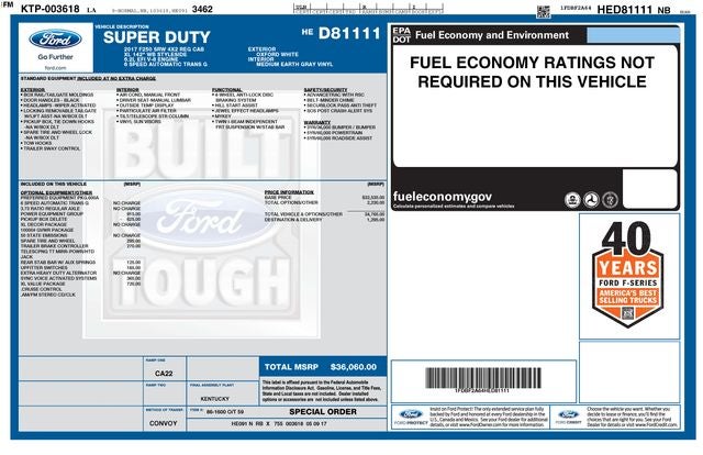 2017 Ford F-250SD XL