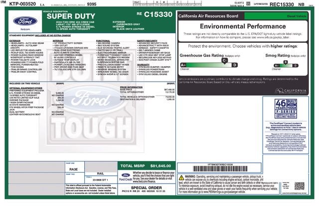 2024 Ford F-350SD Lariat DRW