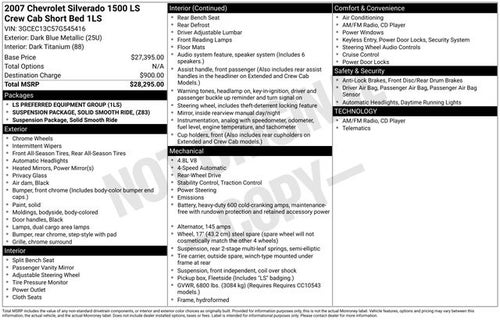 2007 Chevrolet Silverado 1500 LS