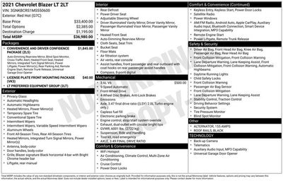 2021 Chevrolet Blazer LT