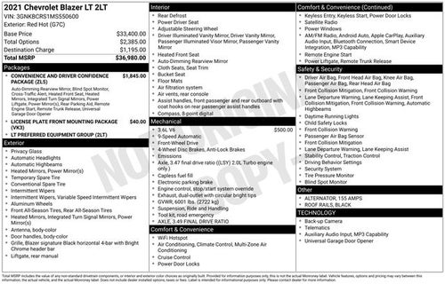 2021 Chevrolet Blazer LT