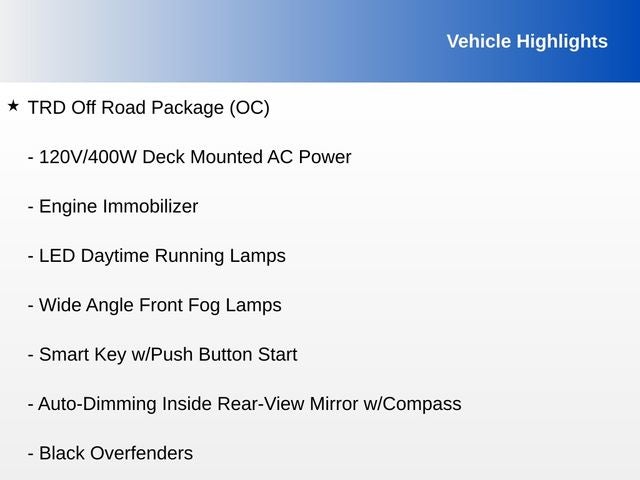2019 Toyota Tacoma TRD Off-Road V6
