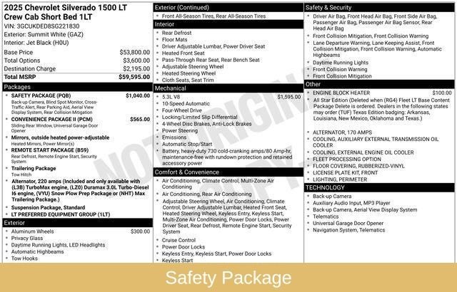 2025 Chevrolet Silverado 1500 LT LT1