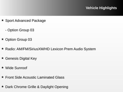 2022 Genesis G70 3.3T